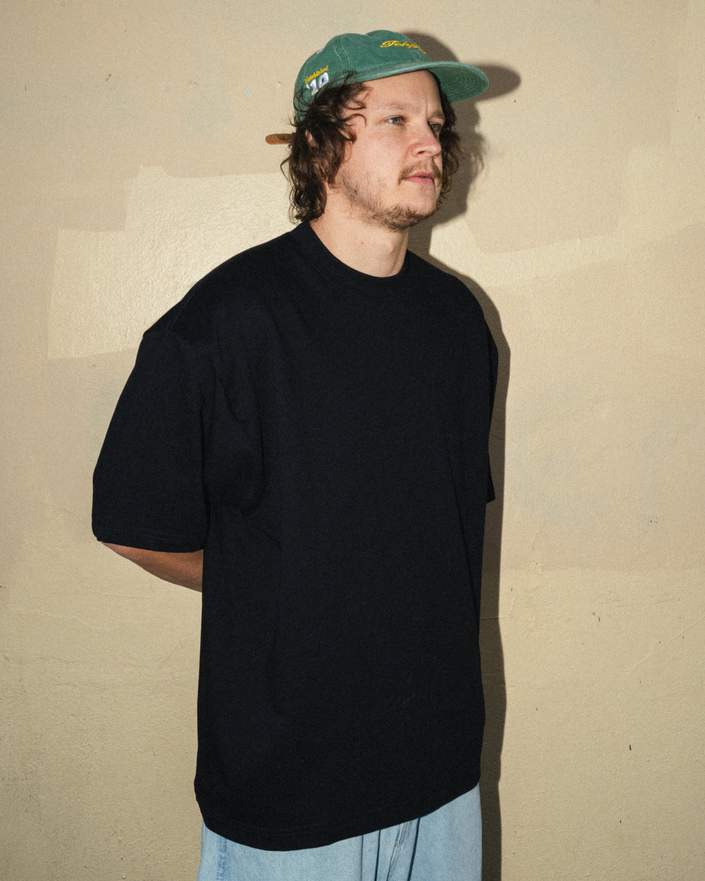 Aus Heavyweight Tee - Black