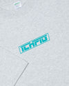 Strike Logo Tee - White Marle / Teal