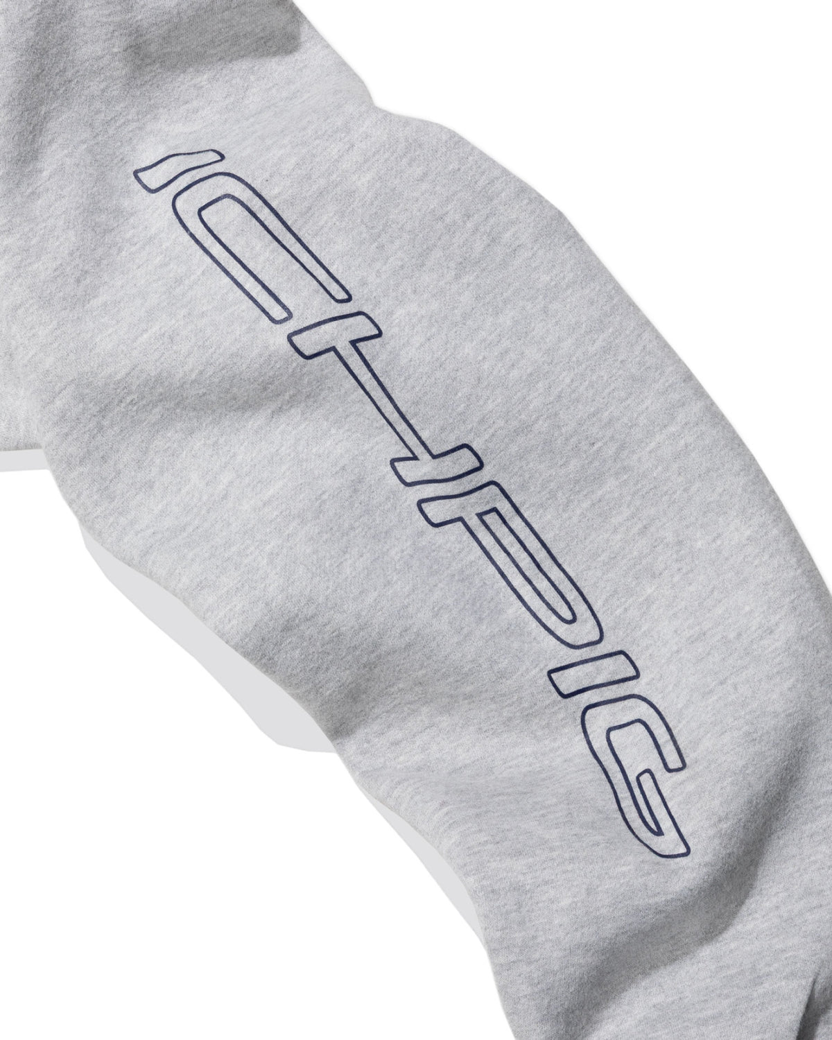 Emblem 1/4 Zip - Grey Marle