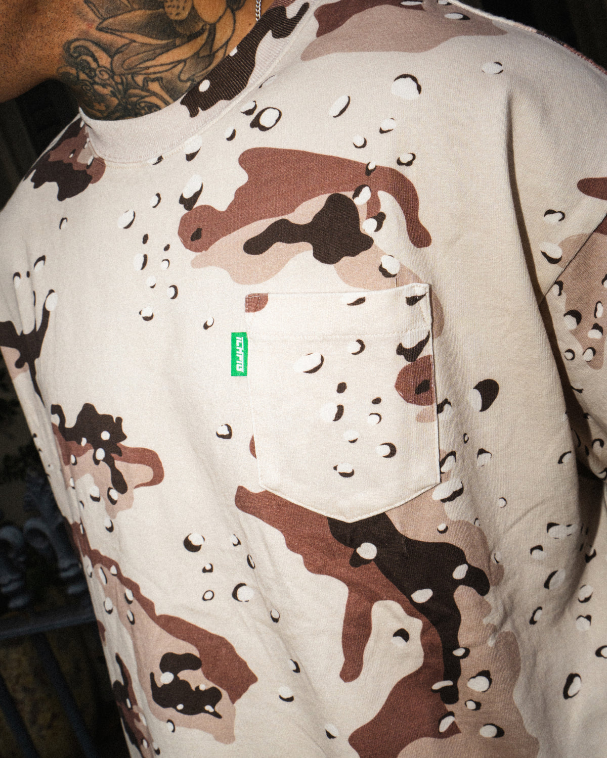 Heavyweight Pocket Tee - Desert