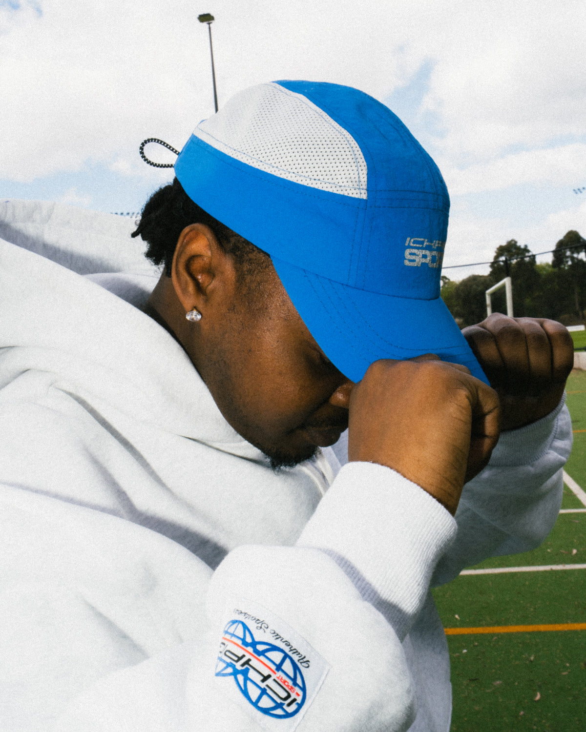 Sports Panel Cap - Royal Blue