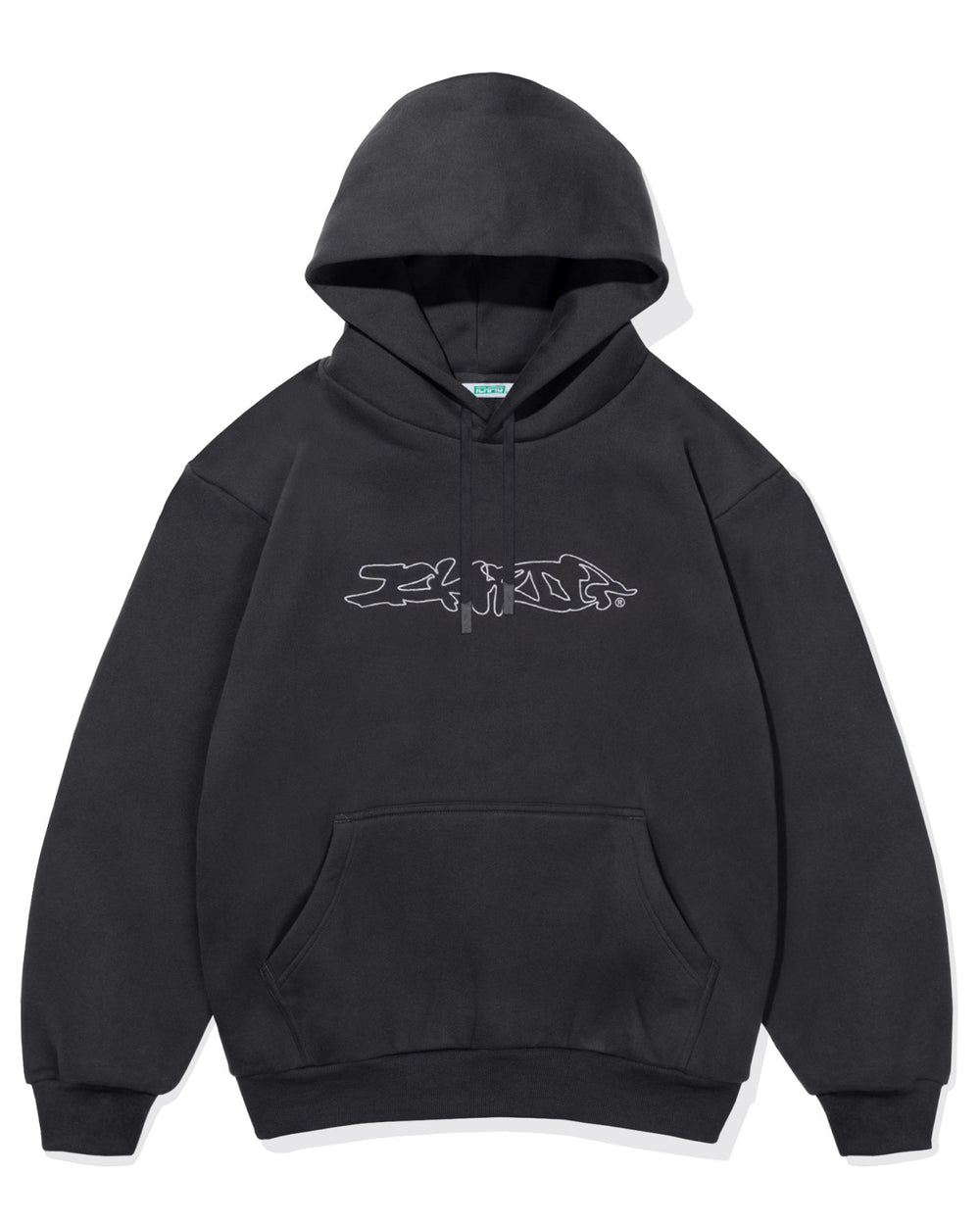 Distort Pullcord Hood - Vintage Black