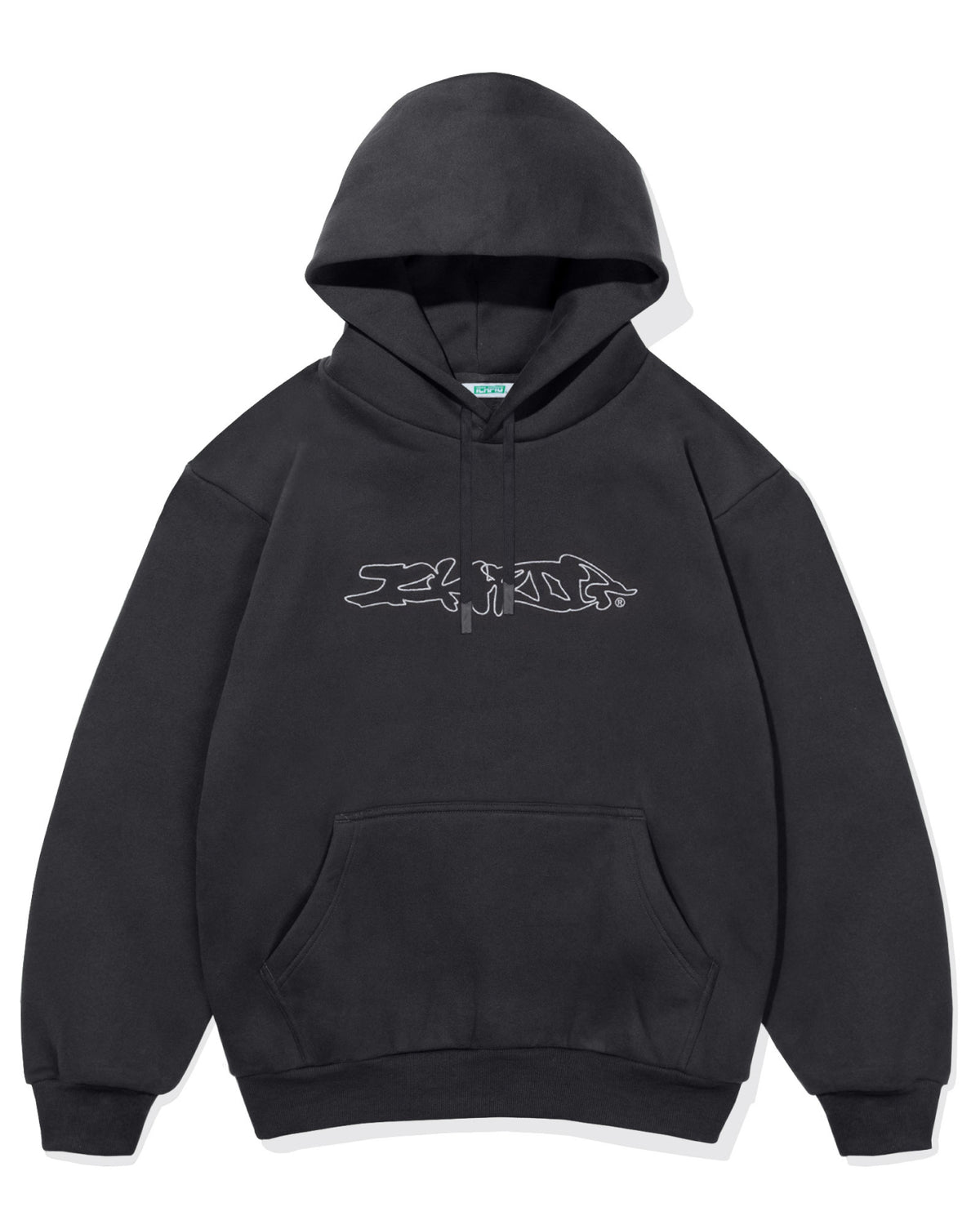 Distort Pullcord Hood - Vintage Black