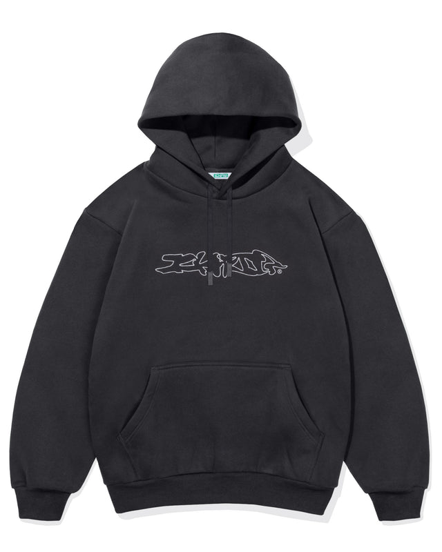 Distort Pullcord Hood - Vintage Black