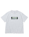 Headwave Tee - White Marle