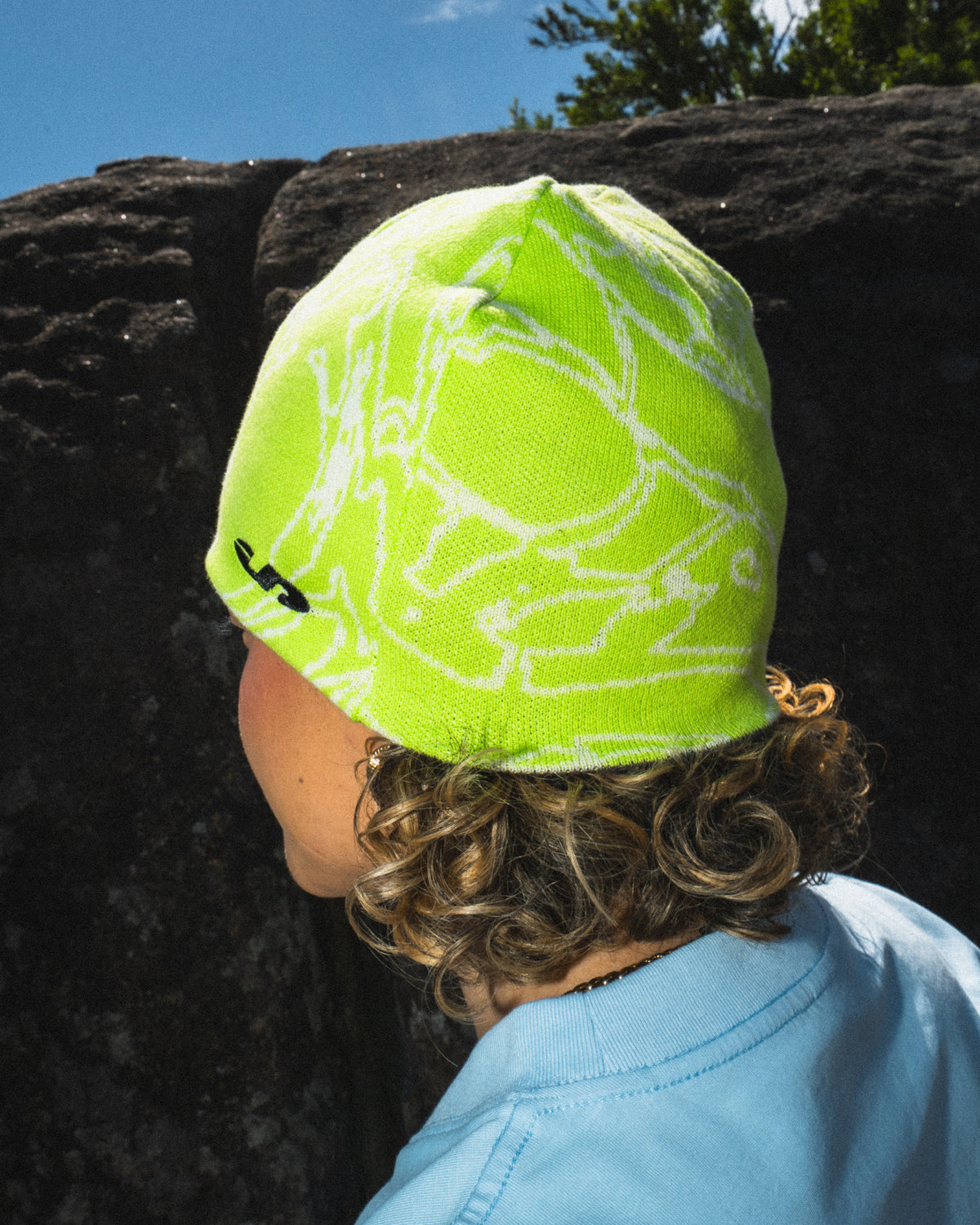 Pulse Reversible Skully - Charcoal / Volt