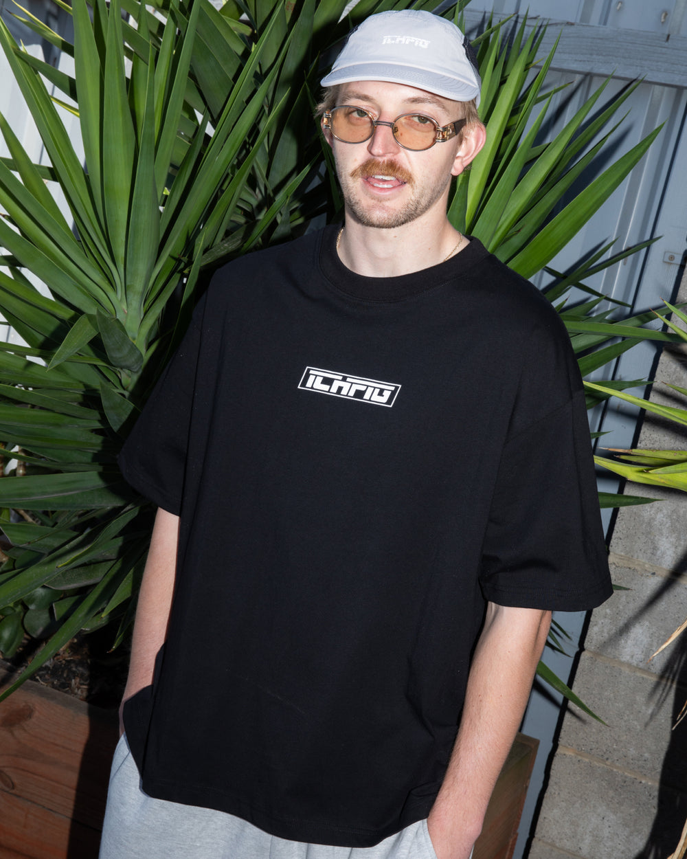 Strike Logo Tee - Black / White