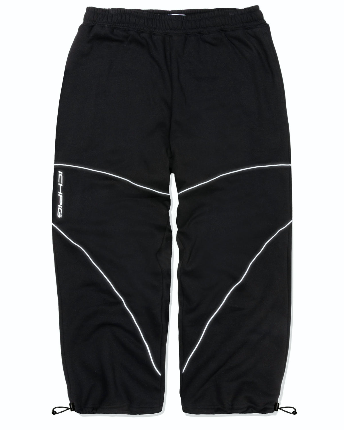 Sportsline Track Pants - Black Reflective