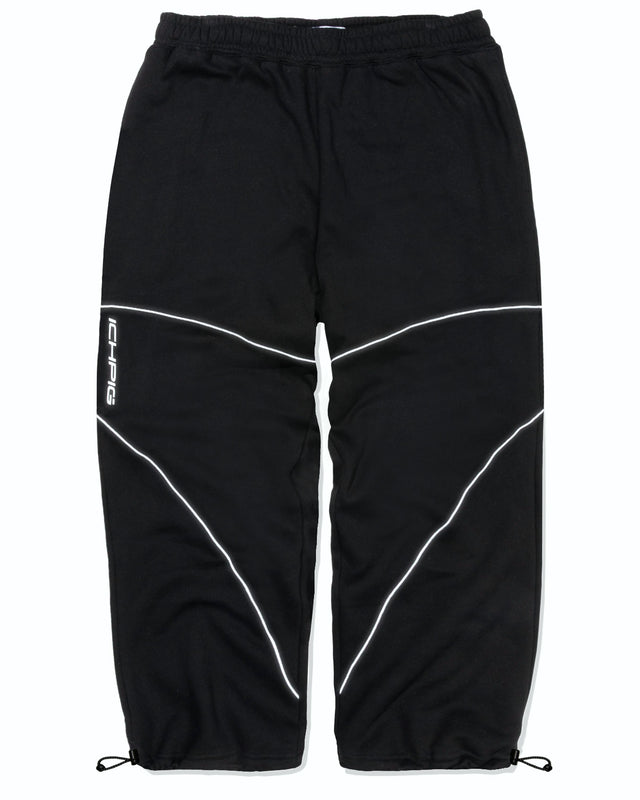 Sportsline Track Pants - Black Reflective