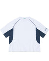 Optic Panel Tee - White