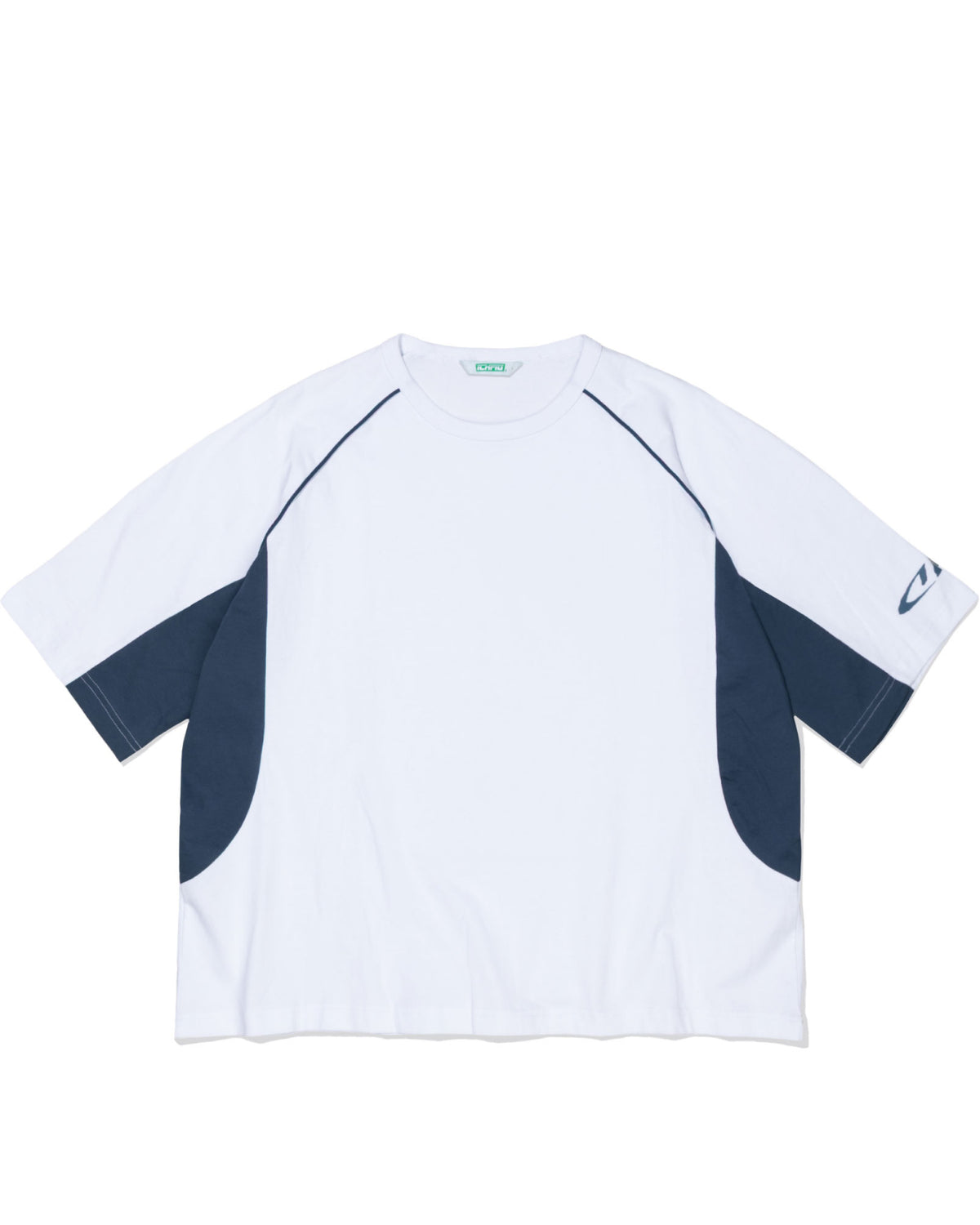 Optic Panel Tee - White