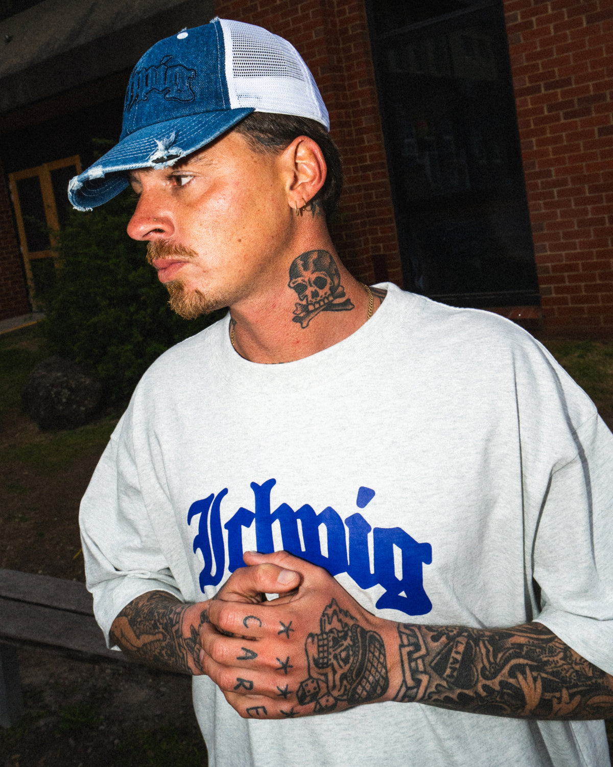 Legions Tee - White Marle