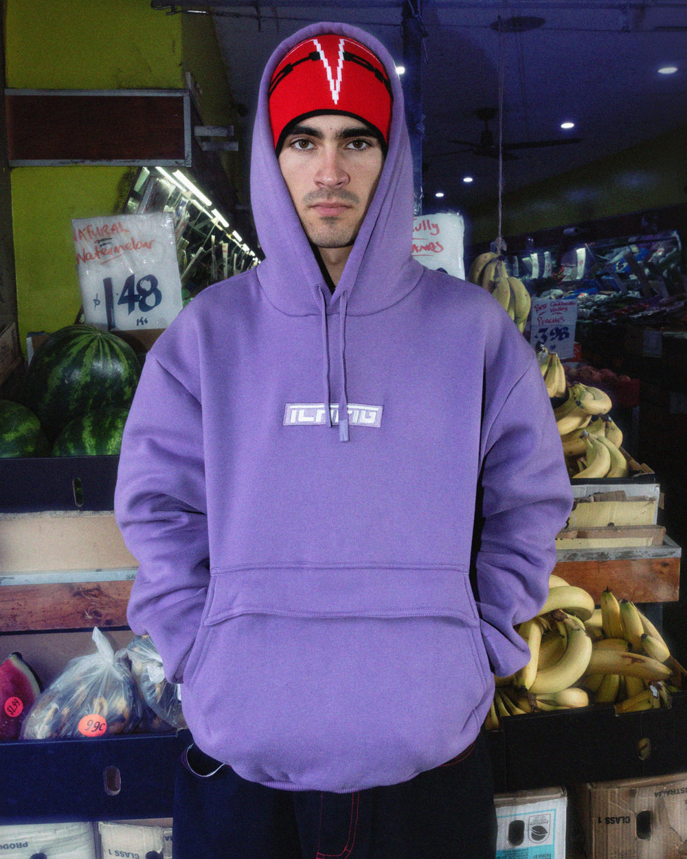 Strike Anorak Hood - Grape