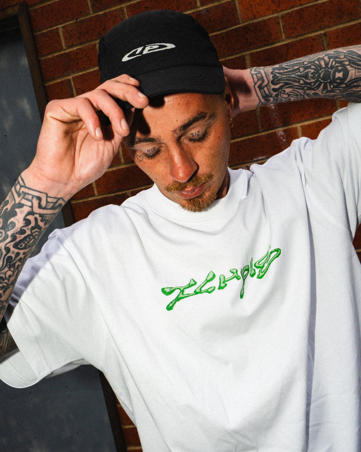 Slime Gel Tee - White