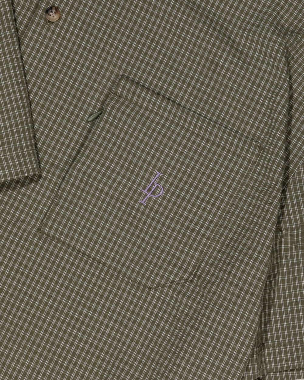 Heritage Plaid Shirt - Olive / White