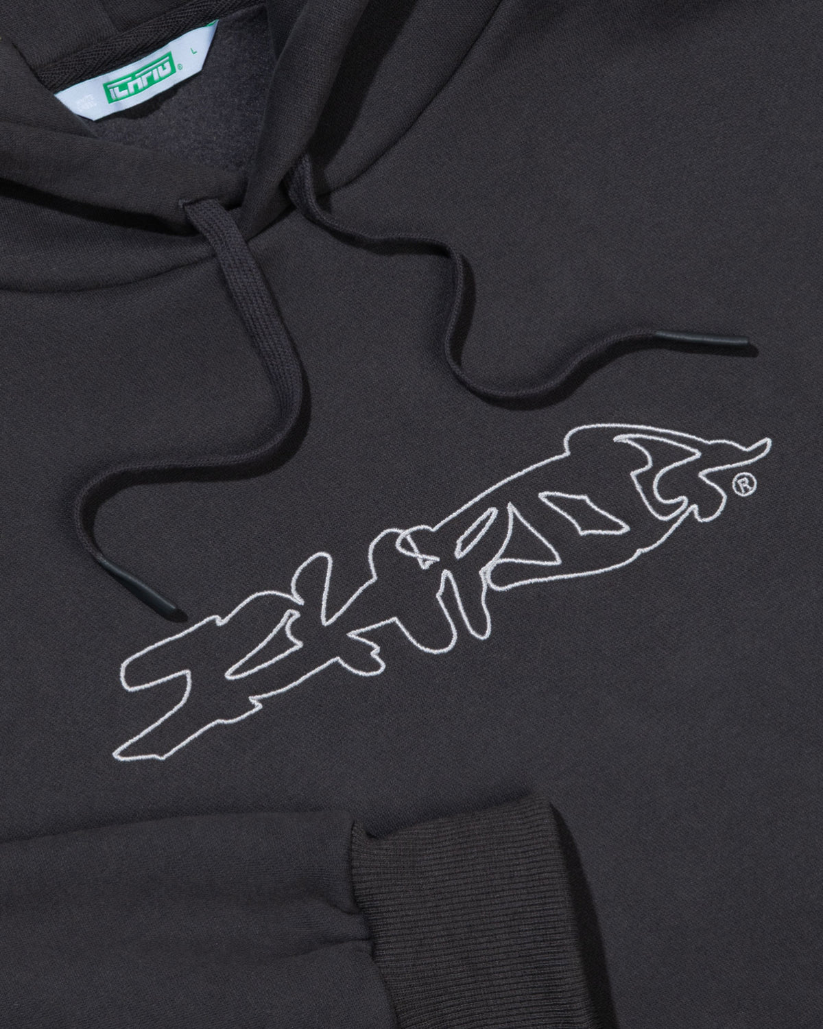 Distort Pullcord Hood - Vintage Black