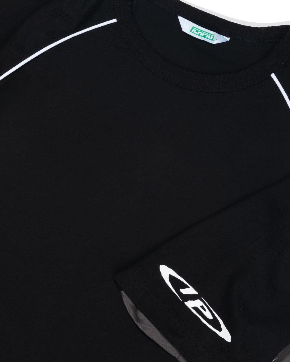Optic Panel Tee - Black