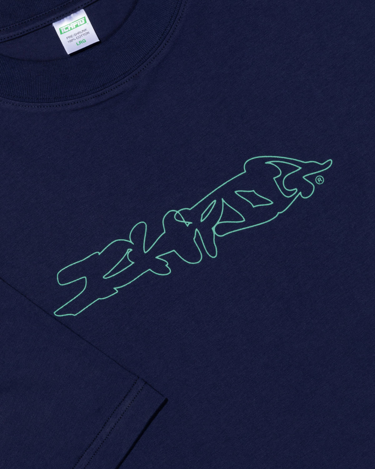 Distort Tee - Navy