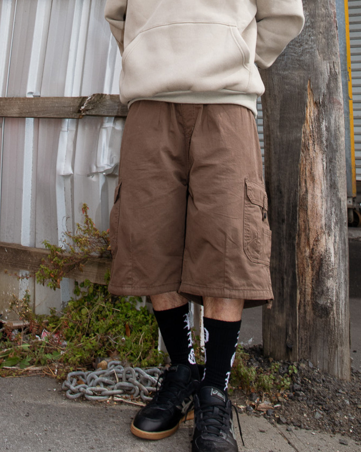 Para Cargo Shorts - Washed Brown