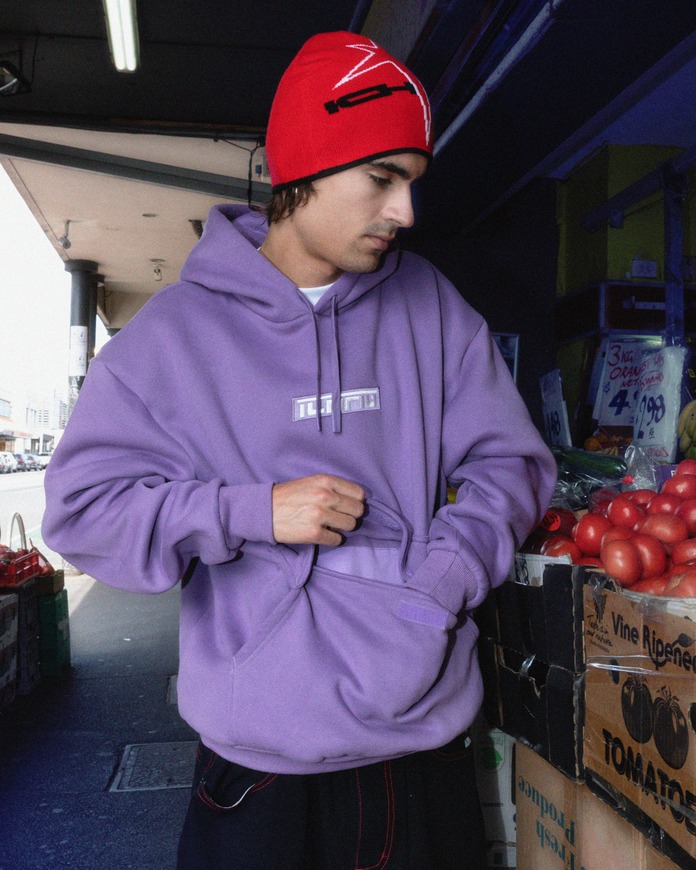 Strike Anorak Hood - Grape