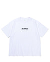 Strike Logo Tee - White / Black