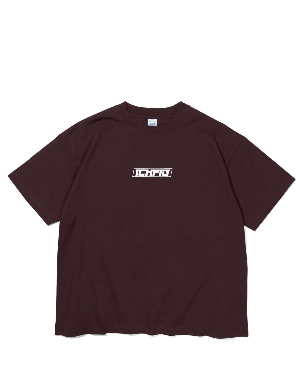 Strike Logo Tee - Espresso / White
