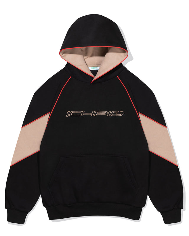 Sportsline Panel Hood - Black / Camel
