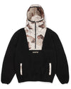 Sherpa 1/2 Zip Hood - Black Desert