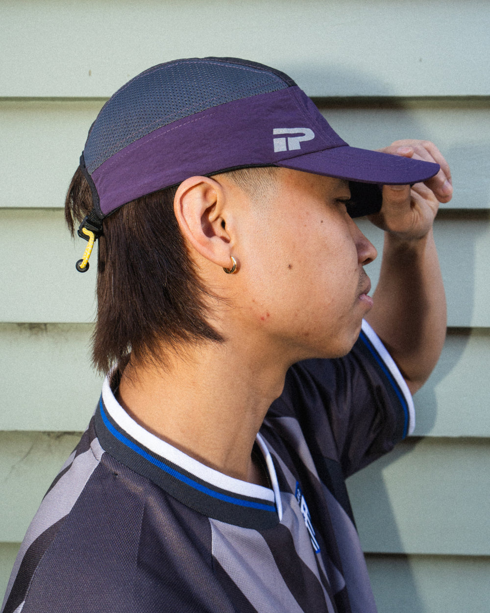 Kinetic Panel Cap - Plum / Black