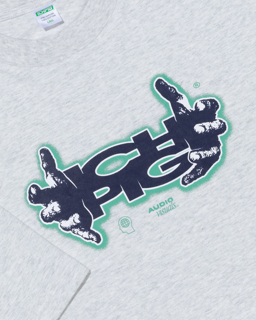 Sensory Tee - White Marle