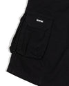 Cargo 3/4 Shorts - Black