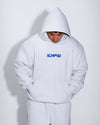 Strike Cordless Hood - White Marle / Royal