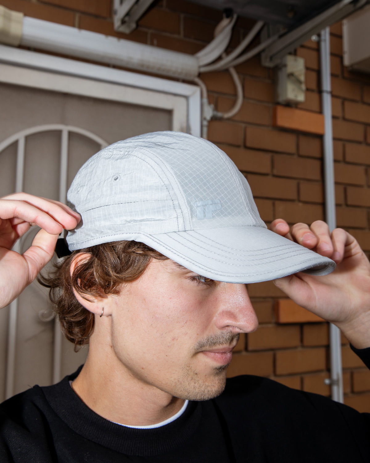 Ripstop Stash 4 Panel Cap - Titanium