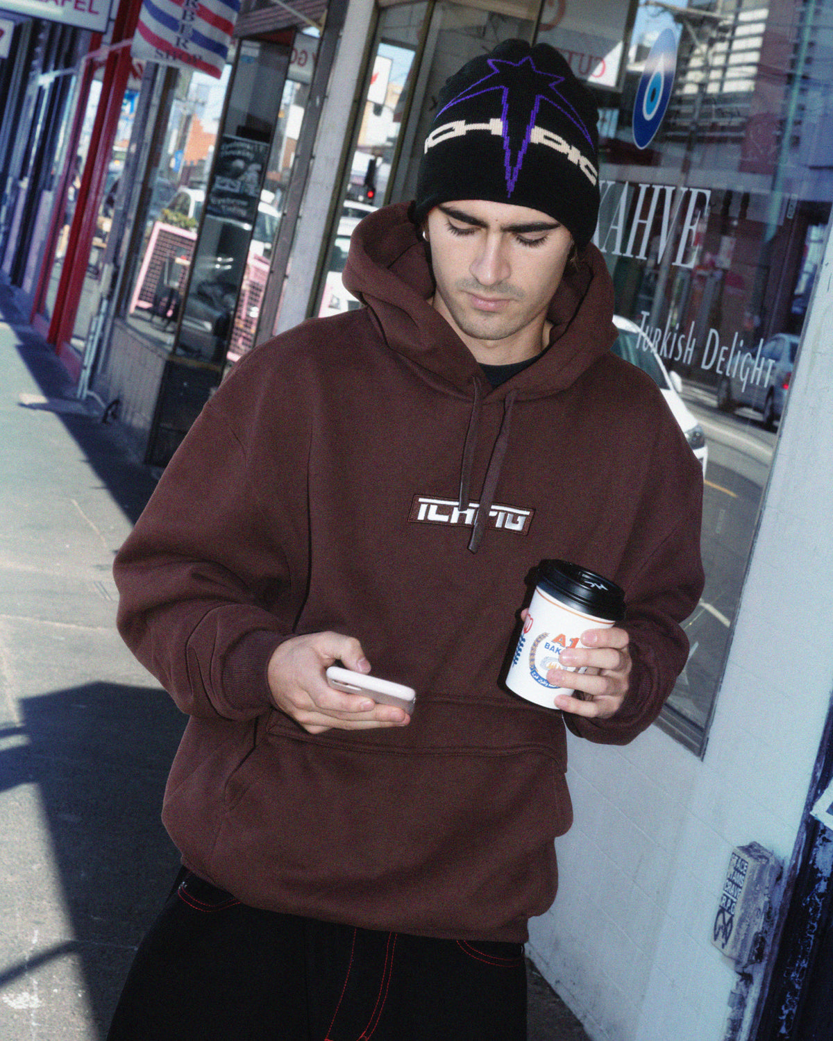 Strike Anorak Hood - Chocolate