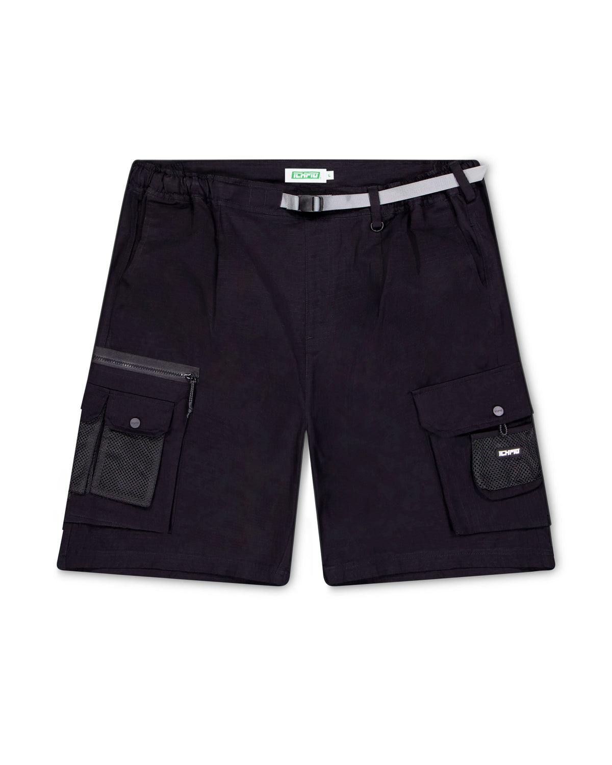 Ripstop Terrain Cargo Shorts - Black