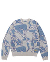 Breaker Knitted Crew - Marine