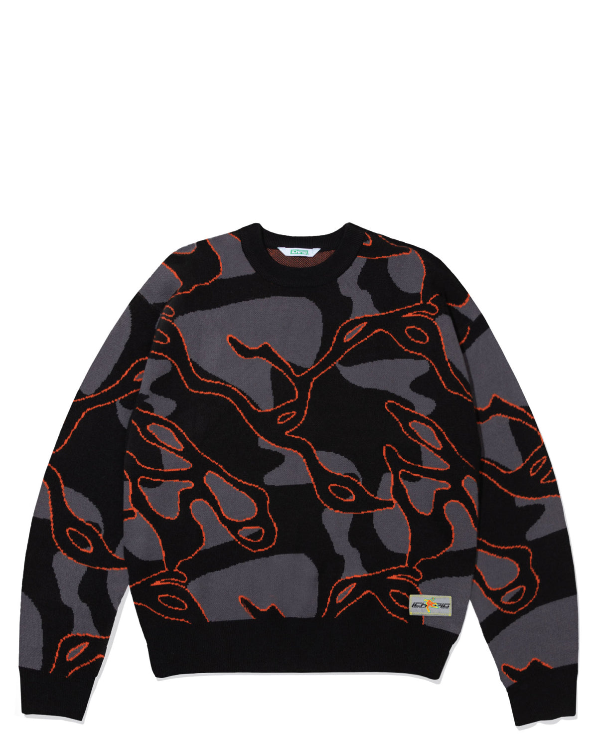 Breaker Knitted Crew - Infrared