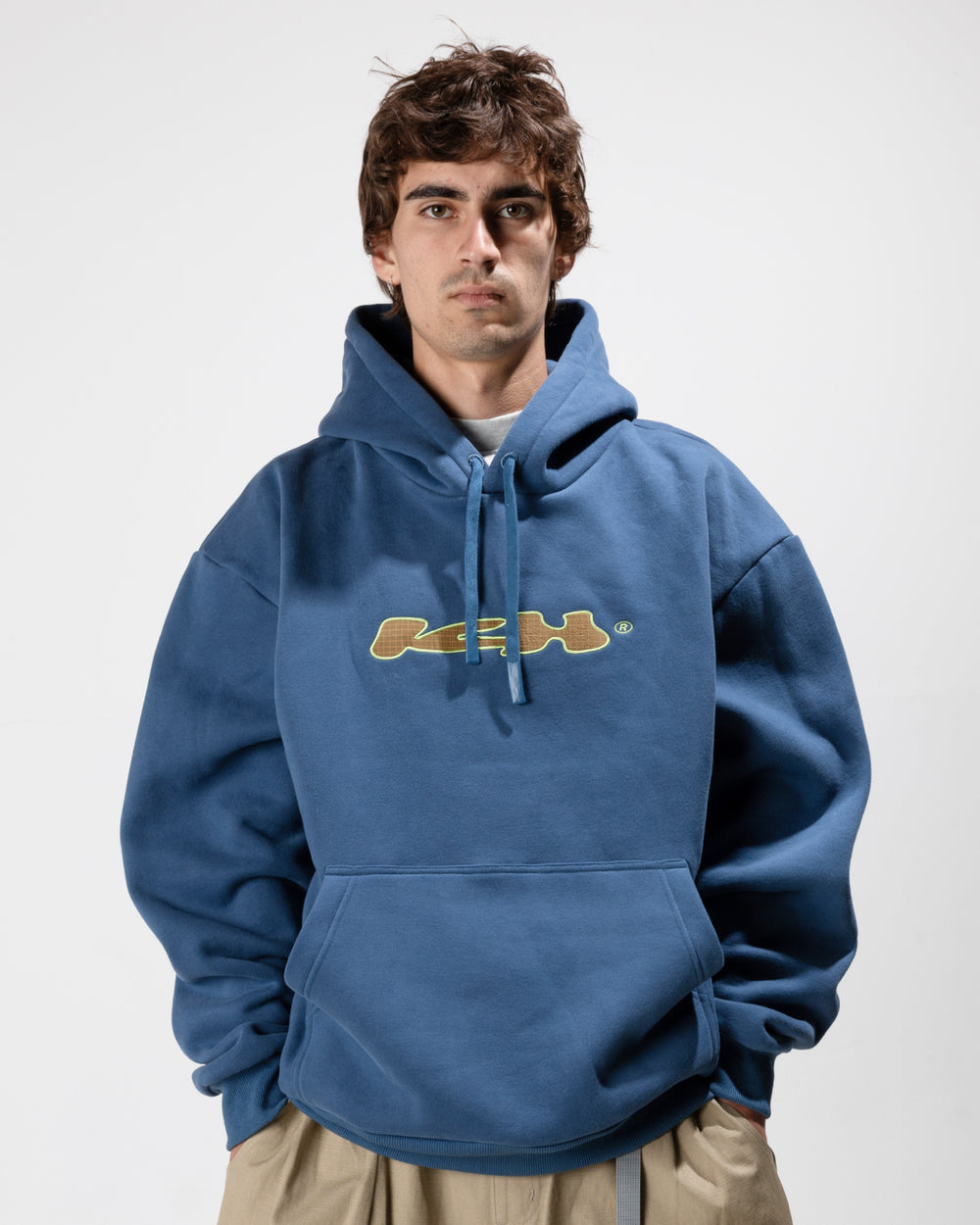 Contour Pullcord Hood - Cerulean
