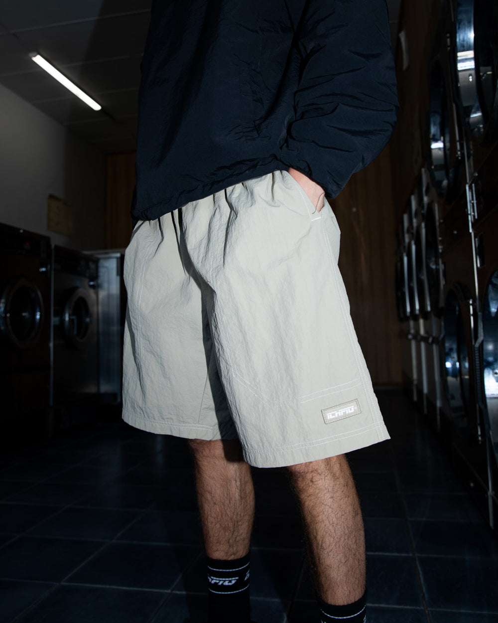 Nylon Field Shorts - Dune