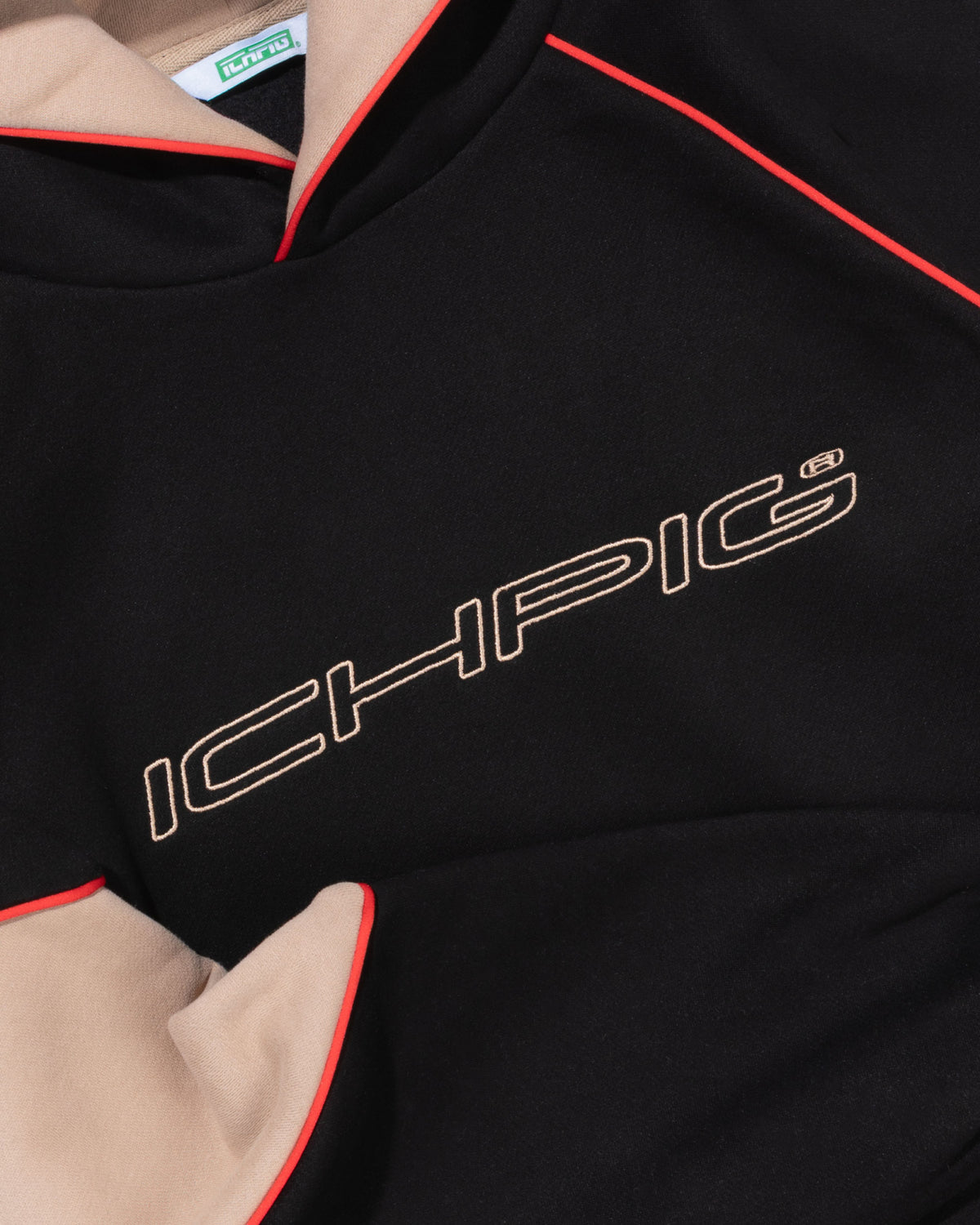 Sportsline Panel Hood - Black / Camel