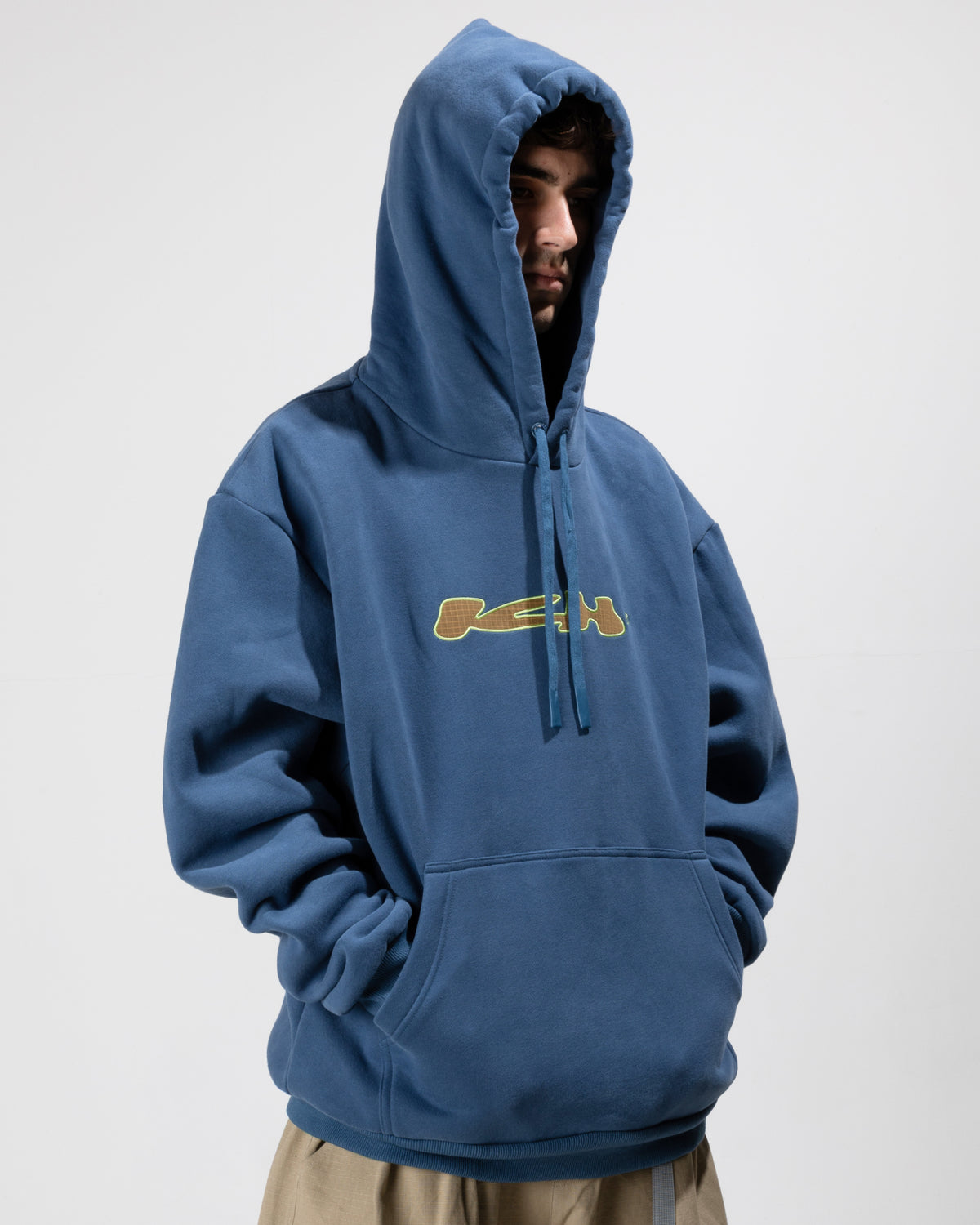 Contour Pullcord Hood - Cerulean