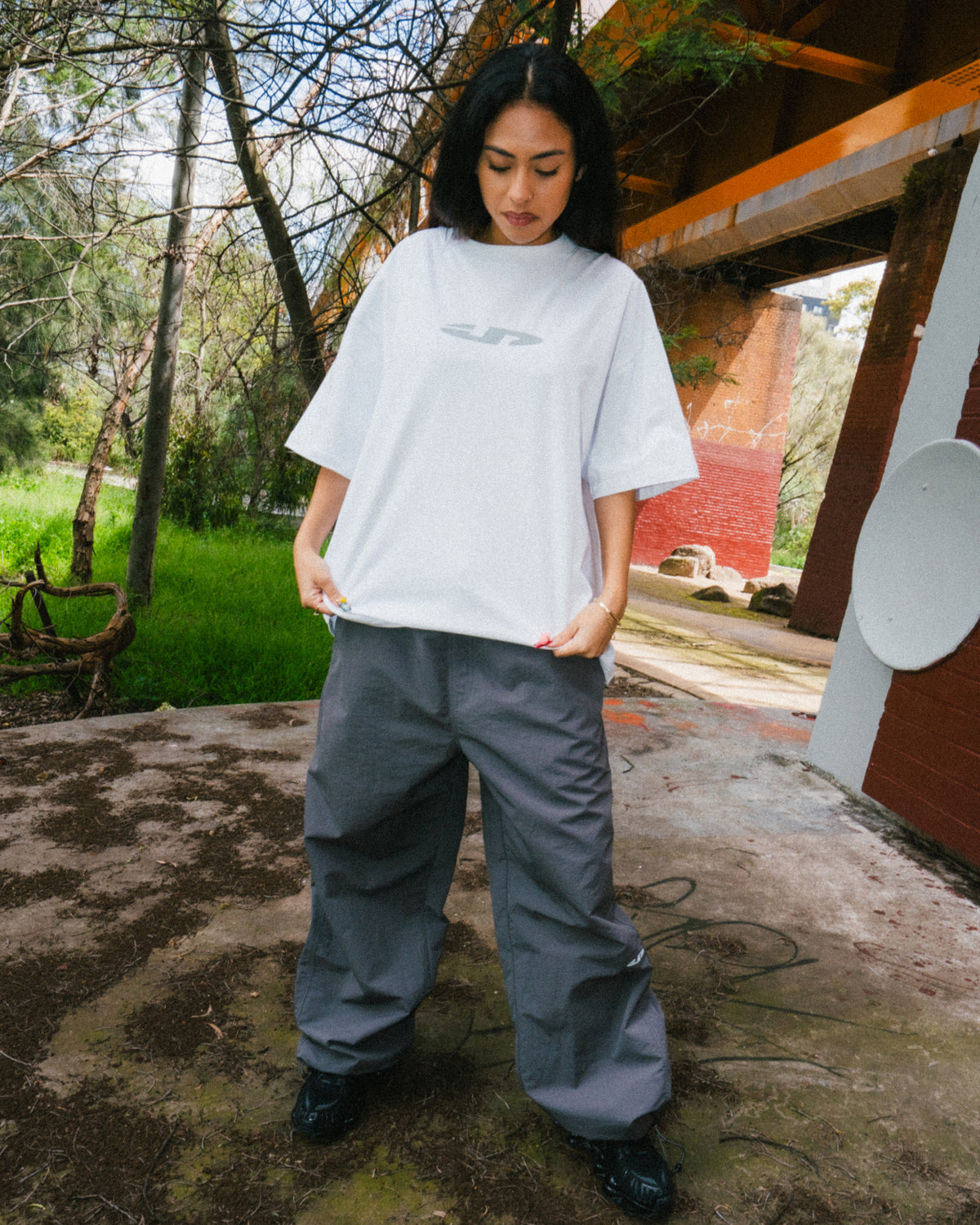 Pulse Reflective Tee - White