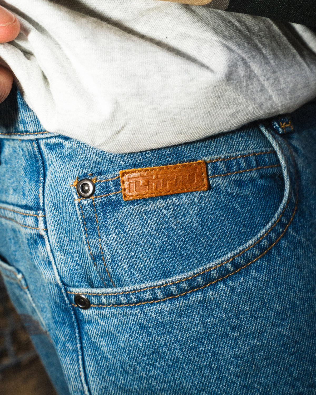 Pigasus Denim Shorts - Washed Indigo