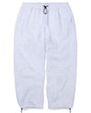 Cinch-Up Track Pants - White Marle