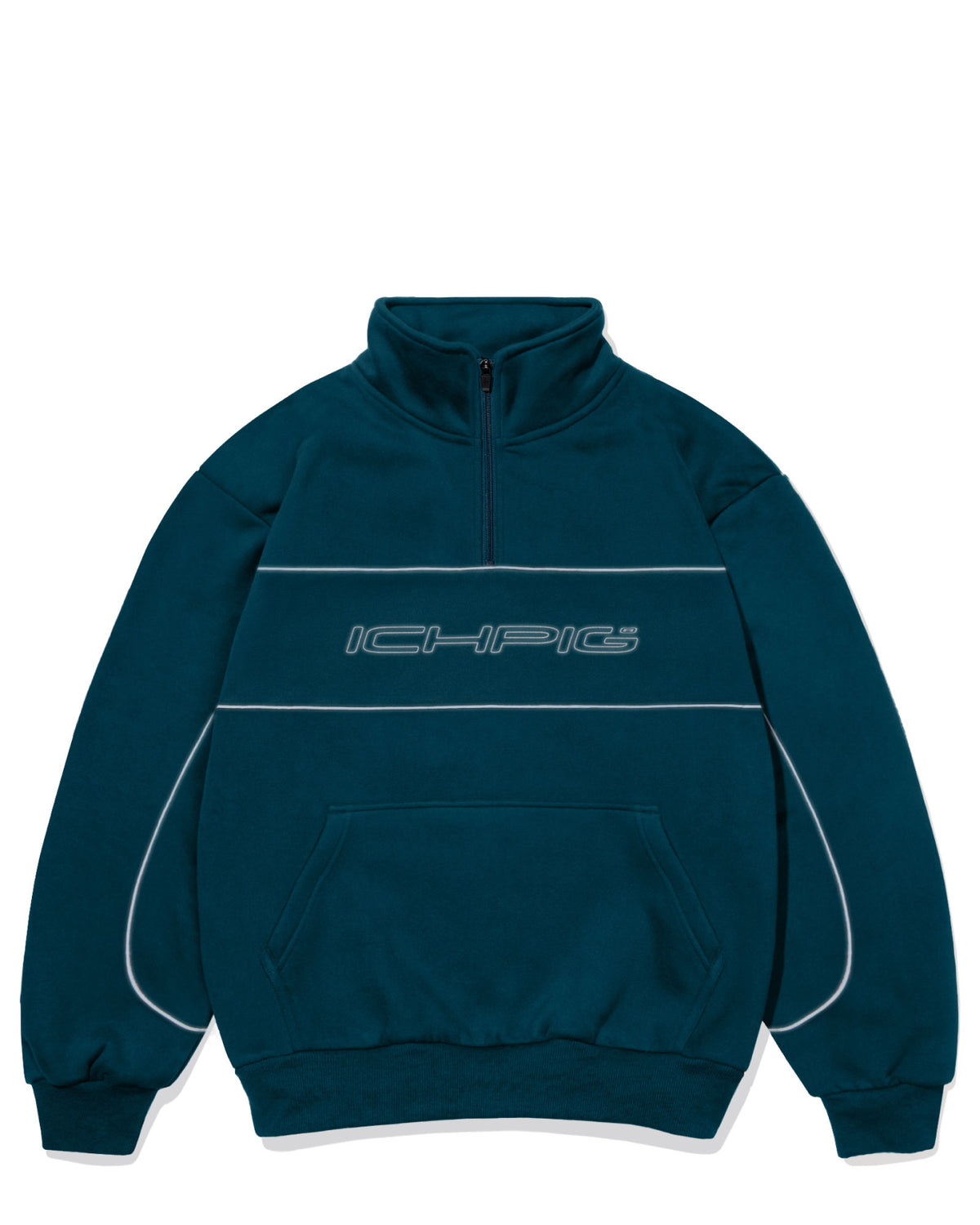 Flashback 1/4 Zip - Dark Teal