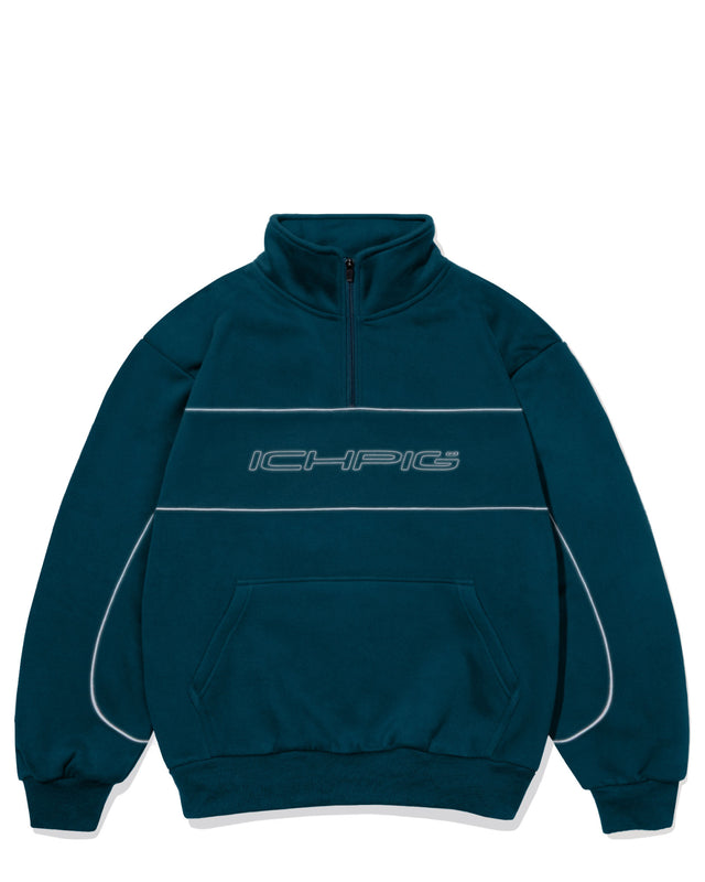 Flashback 1/4 Zip - Dark Teal
