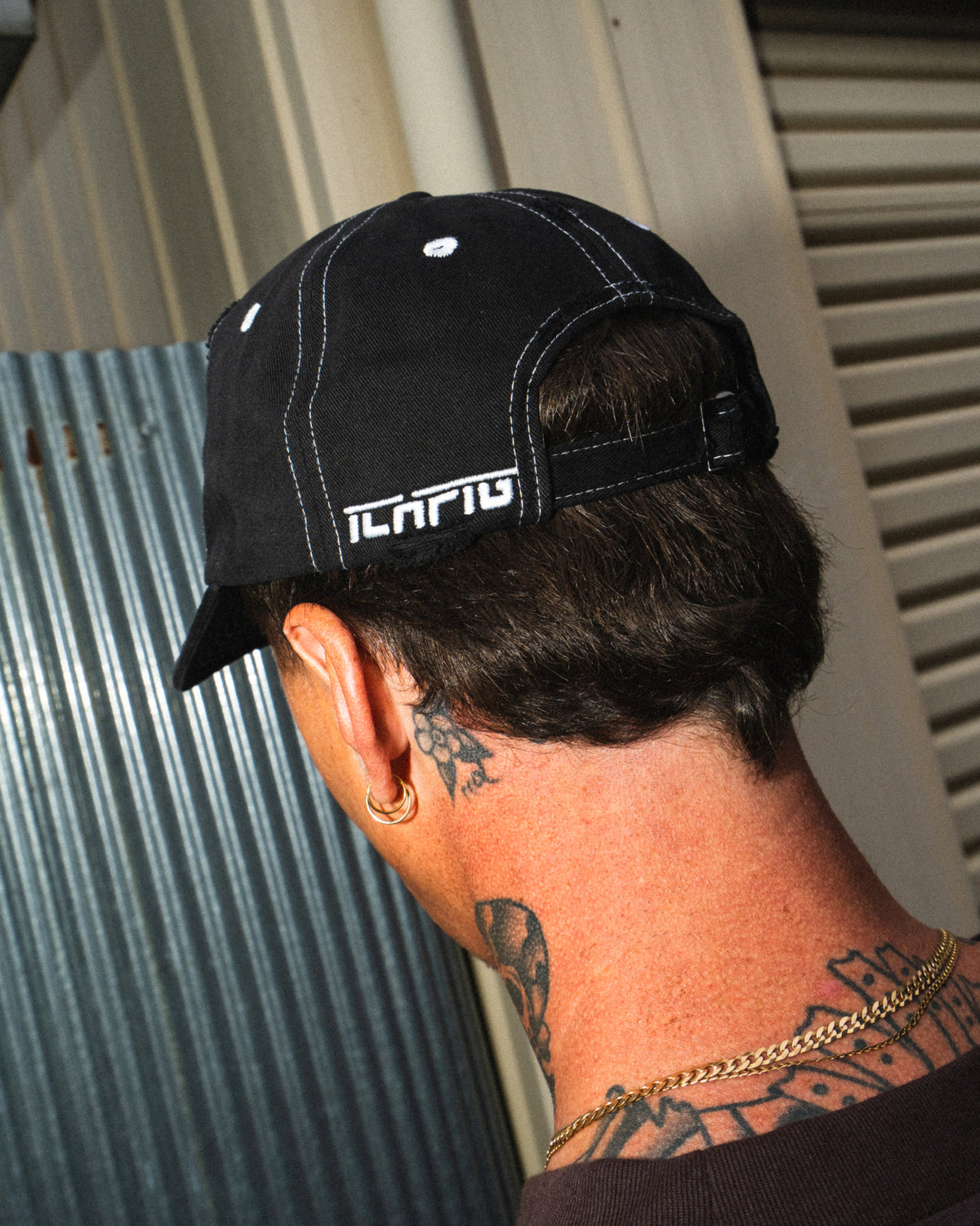 Pigasus Dad Cap - Washed Black