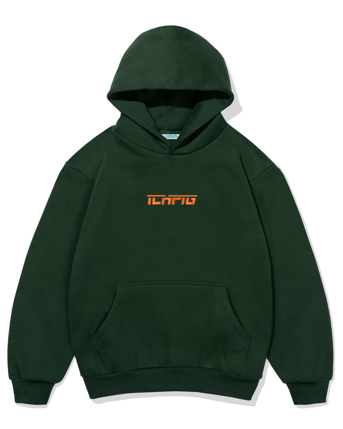 Strike Cordless Hood - Forest / Orange