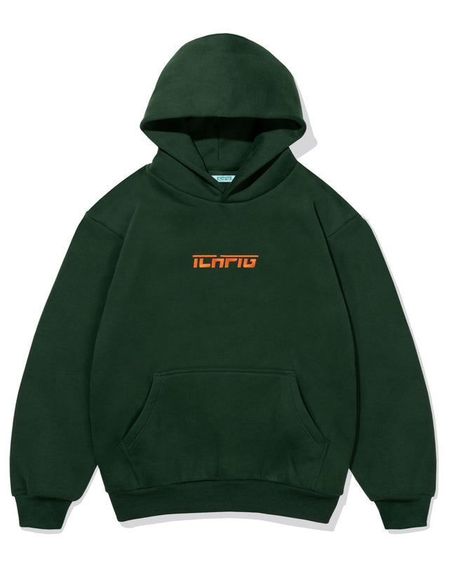 Strike Cordless Hood - Forest / Orange
