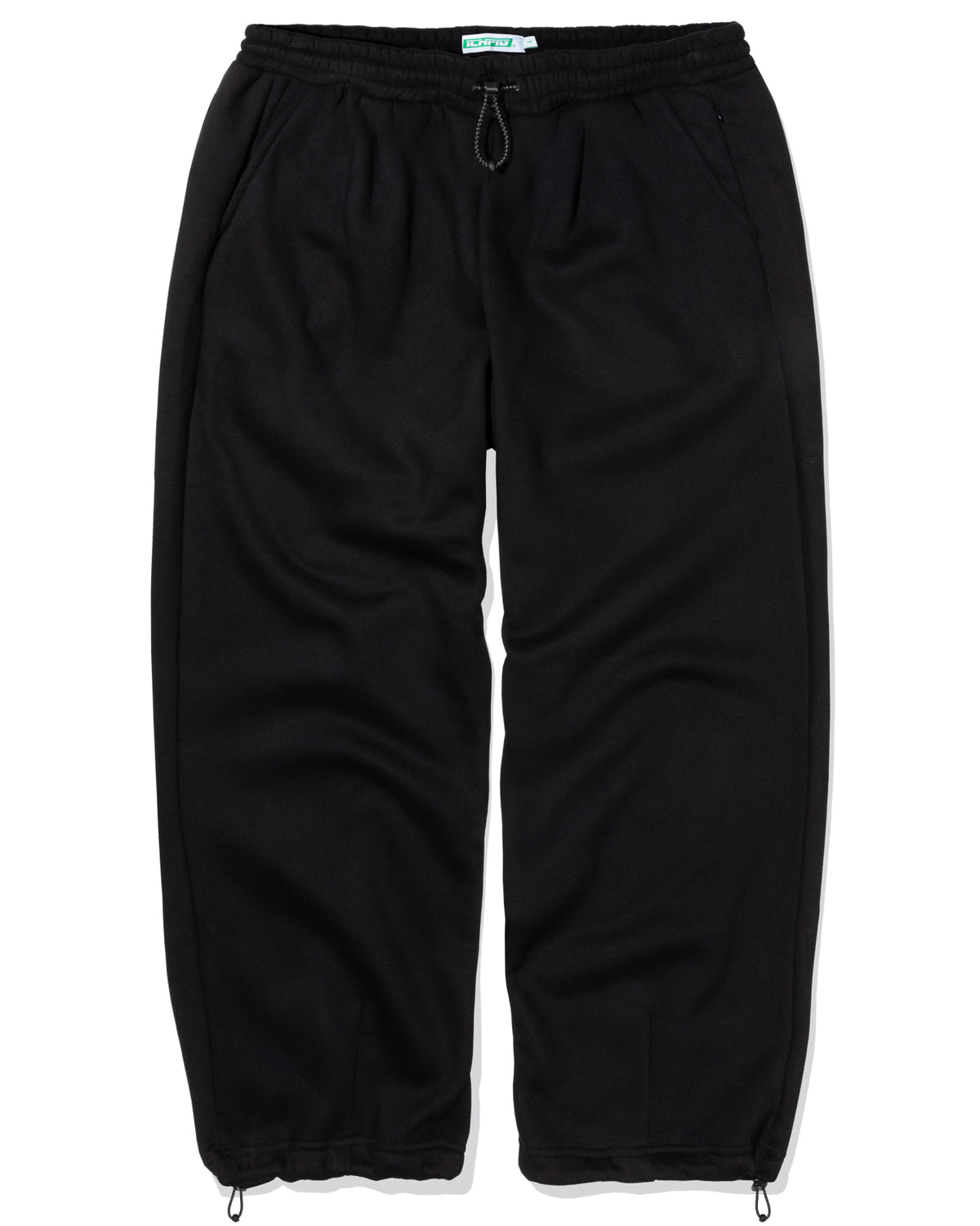 Cinch-Up Track Pants - Black